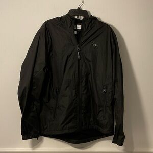 Calvin Klein Men's Black Windbreaker